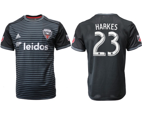 D.C. United #23 Harkes Home Soccer Club Jersey